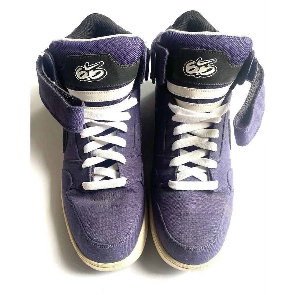 Nike 6.0 Zoom Mogan Mid 2 Purple/Black/White Size 11 Men’s Sneakers/Shoes